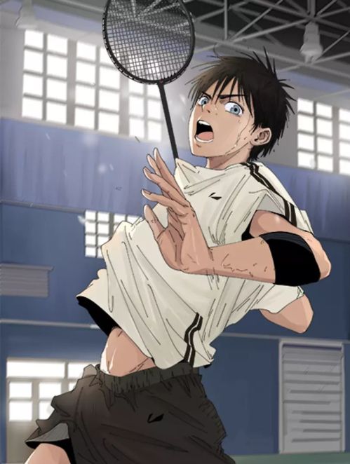 Komik Badminton Ghost