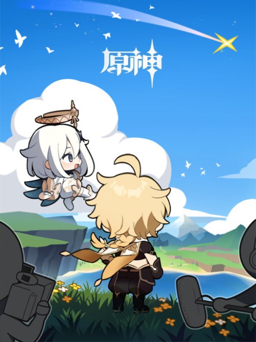 Komik Genshin Impact 4-koma