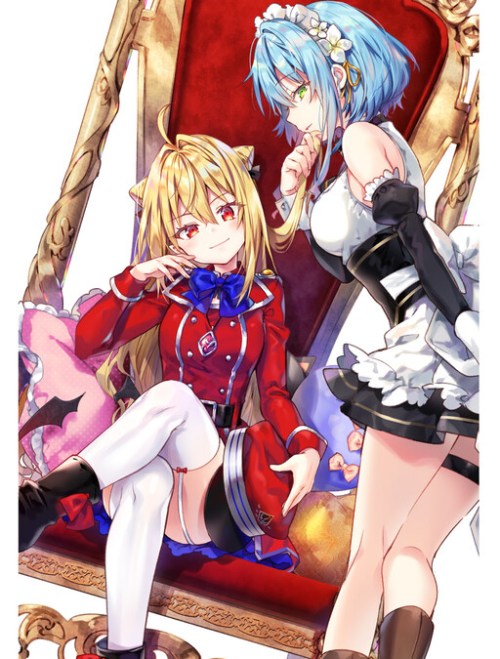 Komik Hikikomari Kyuuketsuki no Monmon