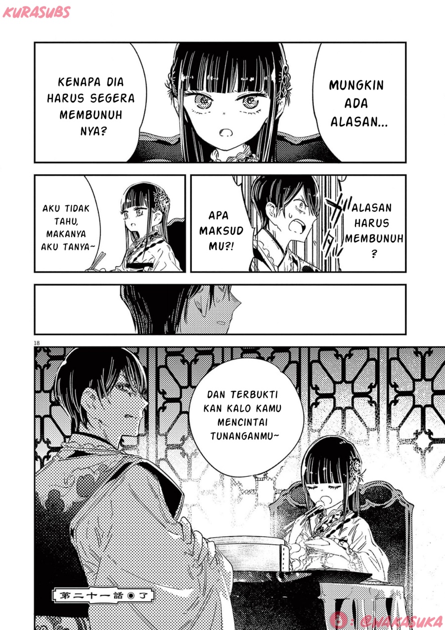 Mushi Mezuru Himegimi no Kekkon Chapter 21 Gambar 18