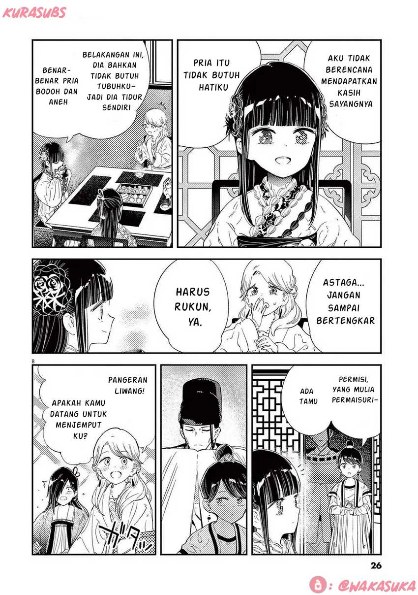 Mushi Mezuru Himegimi no Kekkon Chapter 25 Gambar 8