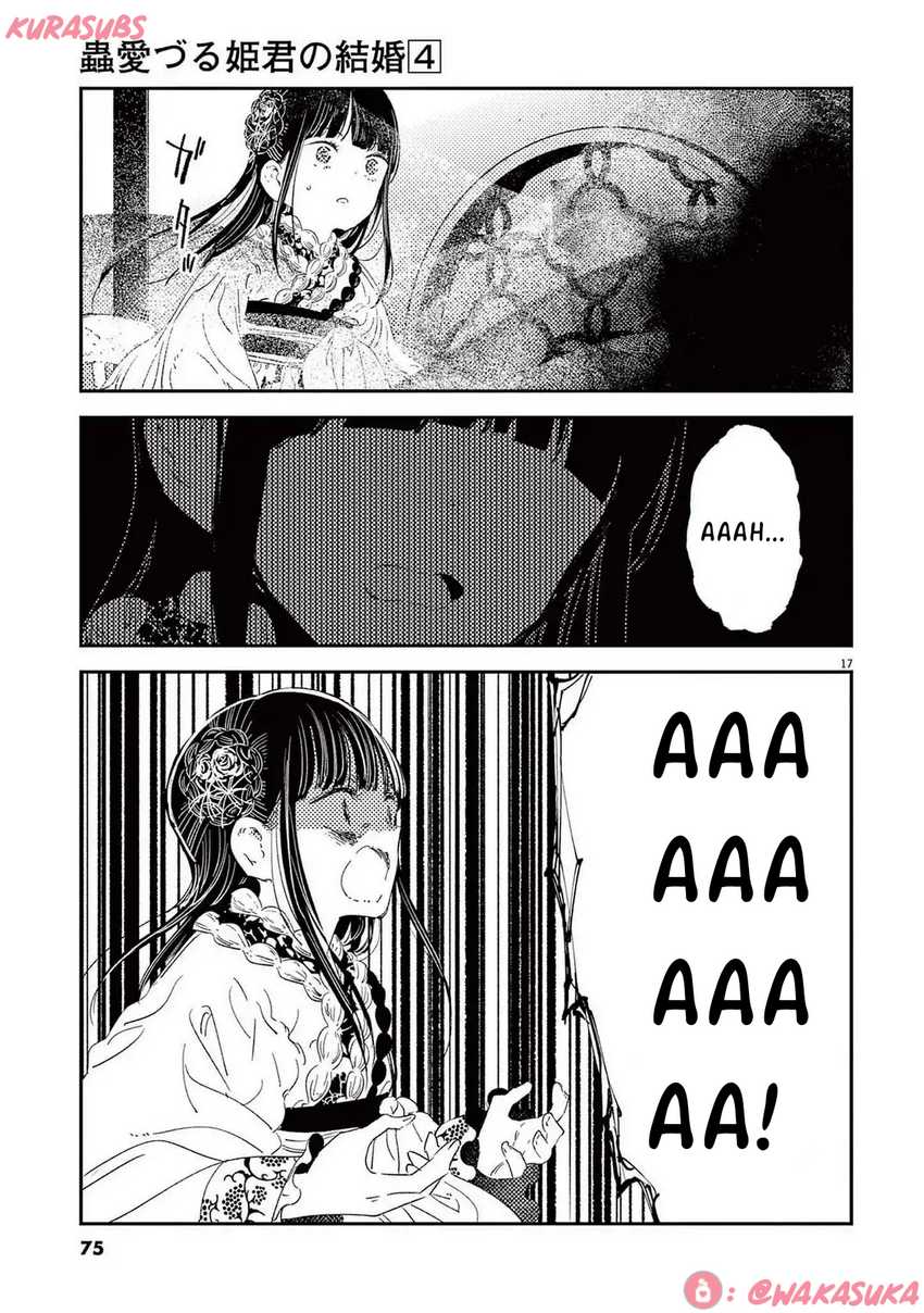 Mushi Mezuru Himegimi no Kekkon Chapter 27 Gambar 17