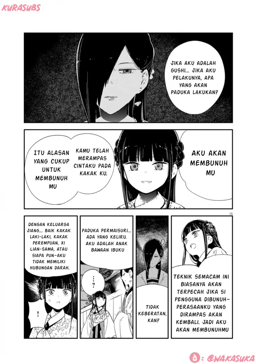 Mushi Mezuru Himegimi no Kekkon Chapter 33 Gambar 15