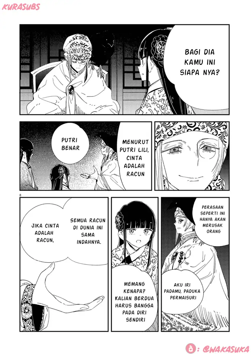 Mushi Mezuru Himegimi no Kekkon Chapter 34 Gambar 8