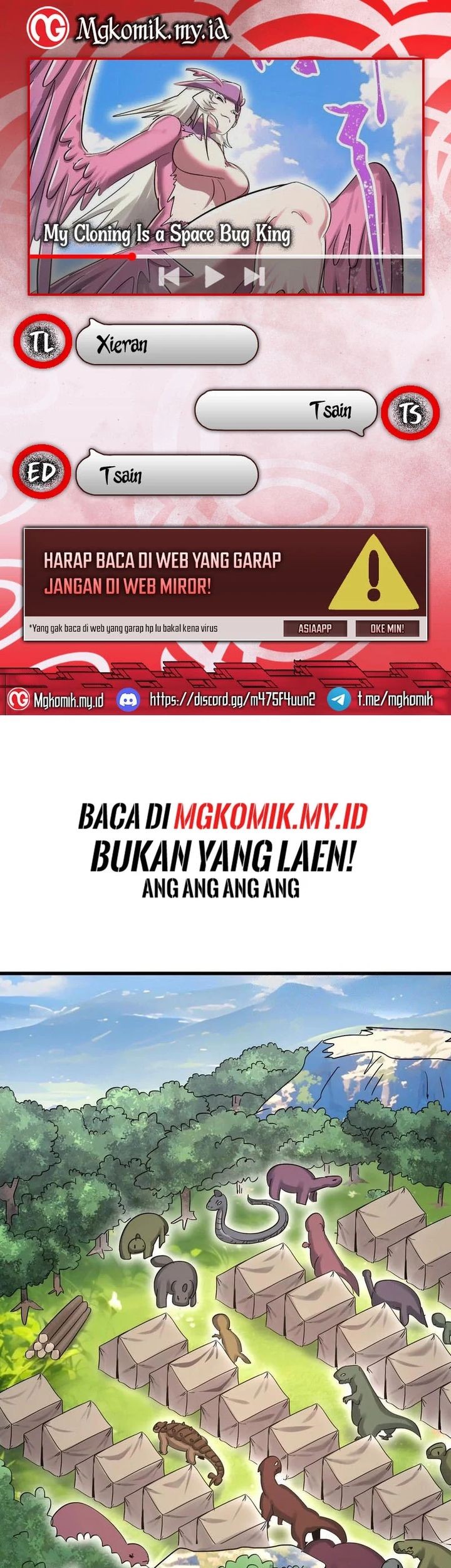 Komik My Clone is the Space Bug King Chapter 46 gambar nomor 1