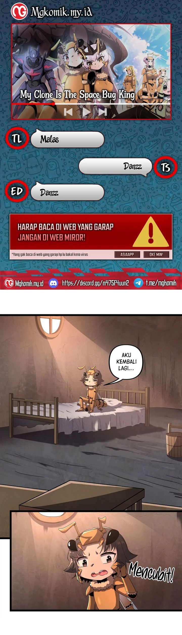 Komik My Clone is the Space Bug King Chapter 5 gambar nomor 1