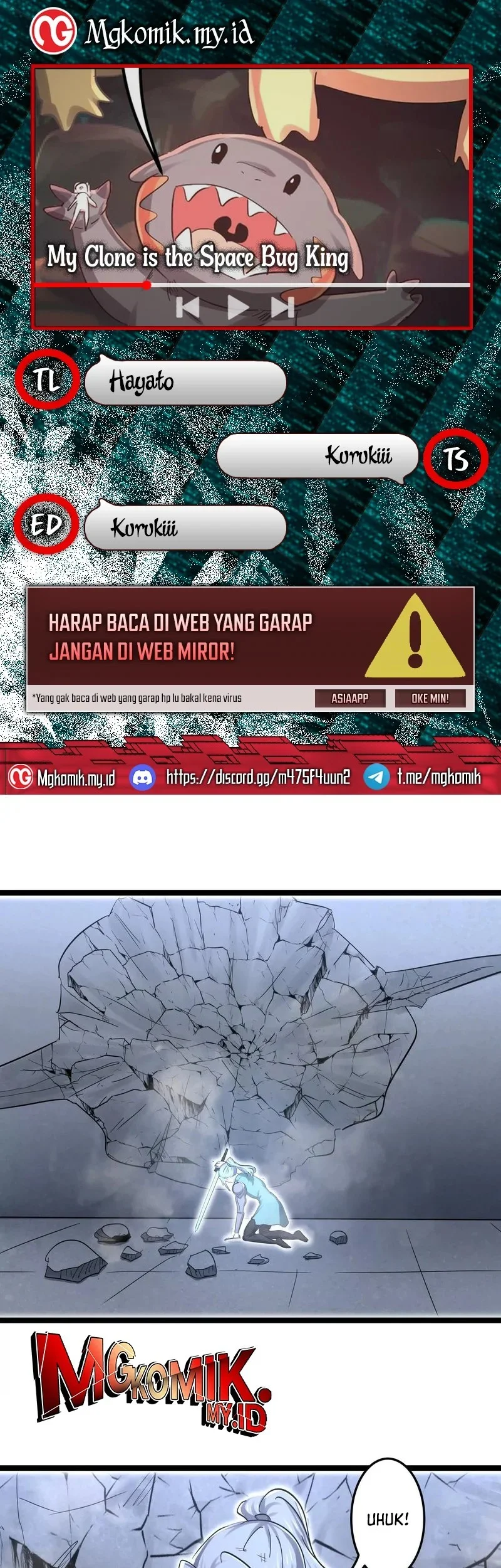 Komik My Clone is the Space Bug King Chapter 59 gambar nomor 1