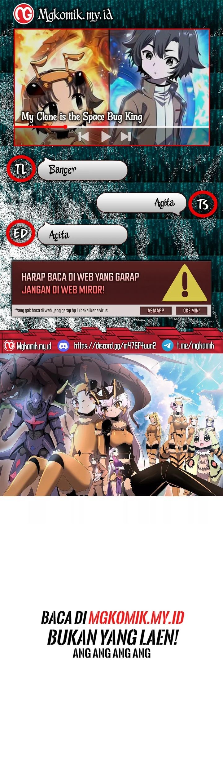 Komik My Clone is the Space Bug King Chapter 6 gambar nomor 1