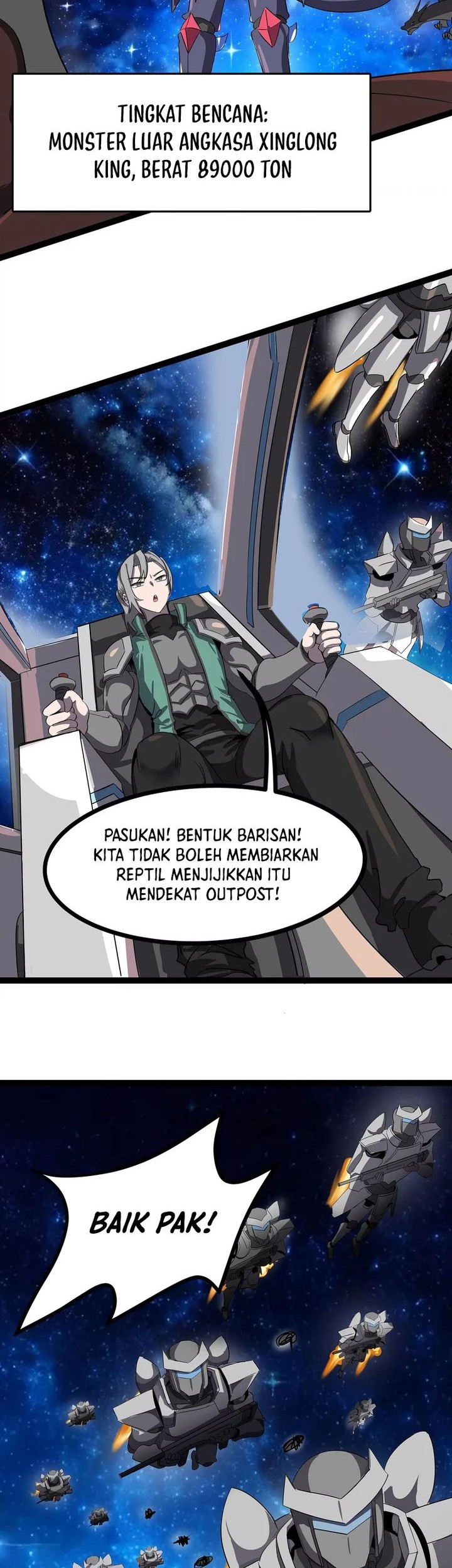 My Clone is the Space Bug King Chapter 1 Gambar 35