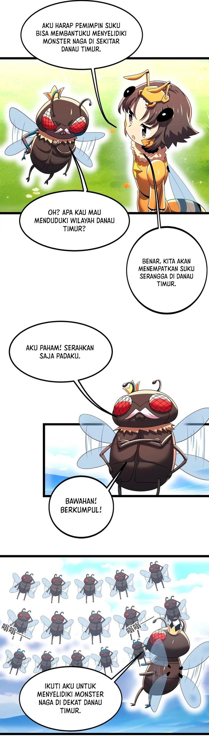 My Clone is the Space Bug King Chapter 14 Gambar 25