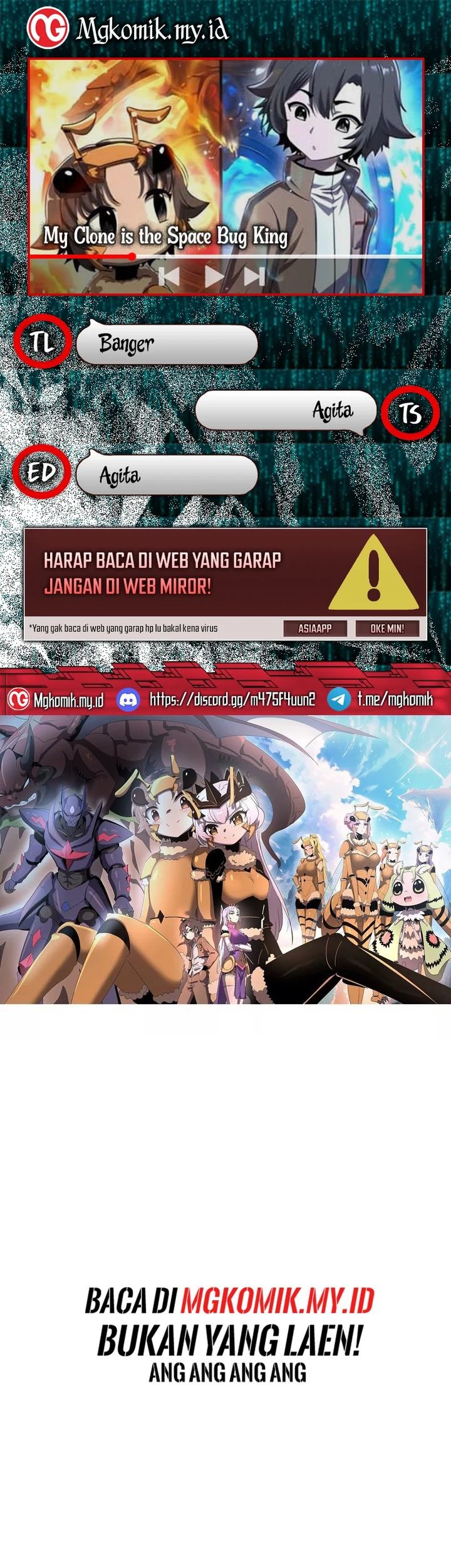 Komik My Clone is the Space Bug King Chapter 3 gambar nomor 1