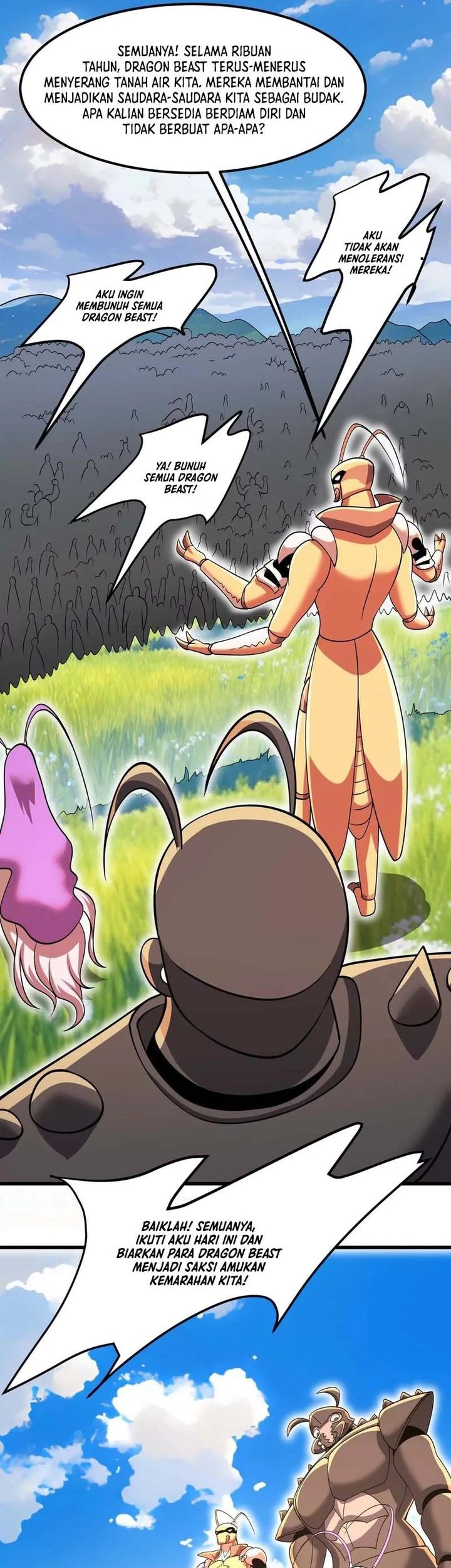 My Clone is the Space Bug King Chapter 35 Gambar 3