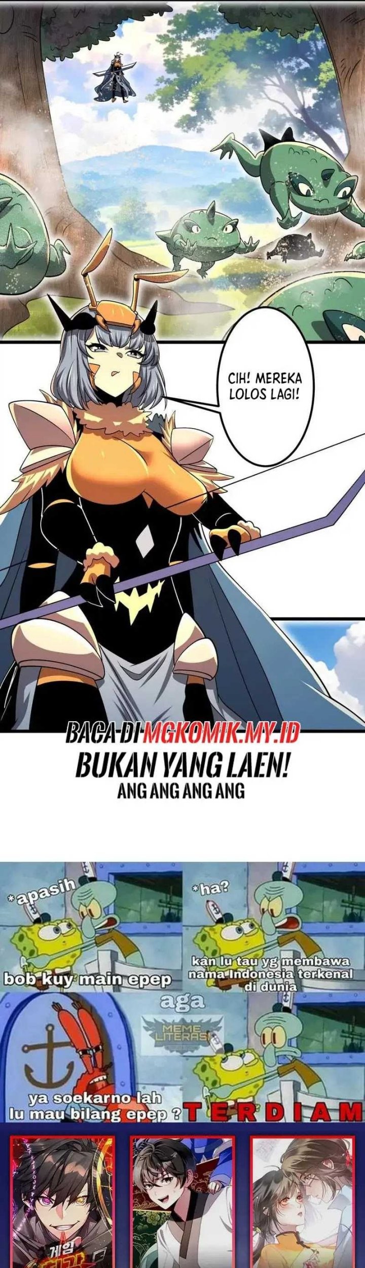 My Clone is the Space Bug King Chapter 38 Gambar 39