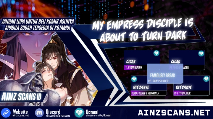 Komik My Empress Disciple Is About to Turn Dark Chapter 10 gambar nomor 1