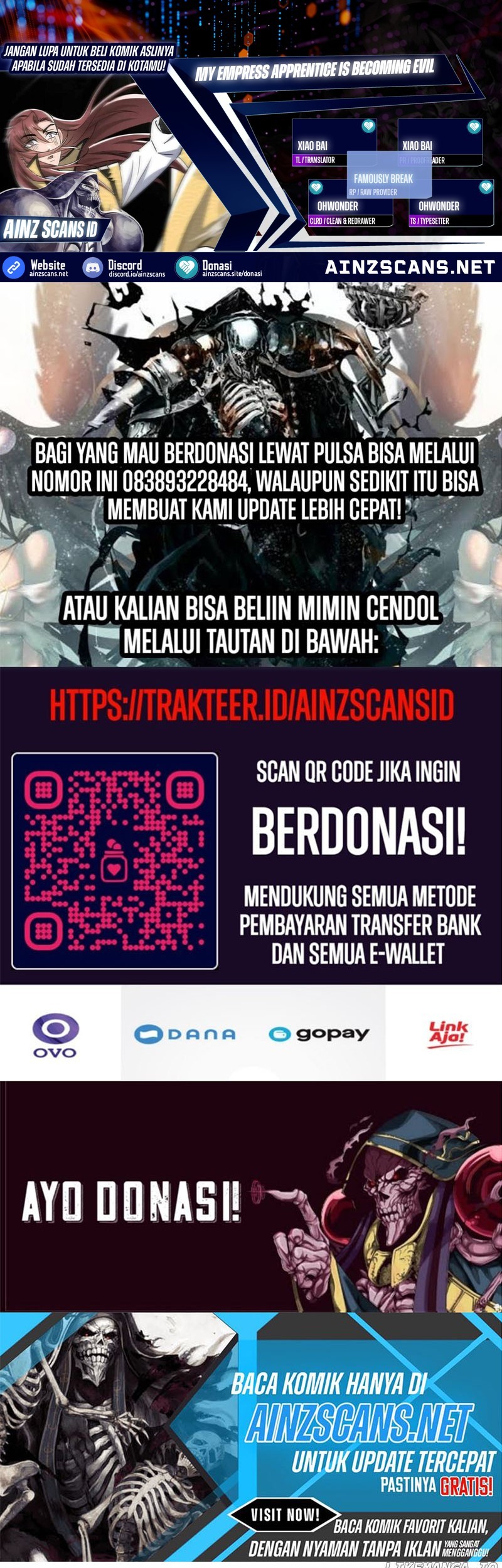 Komik My Empress Disciple Is About to Turn Dark Chapter 24 gambar nomor 1