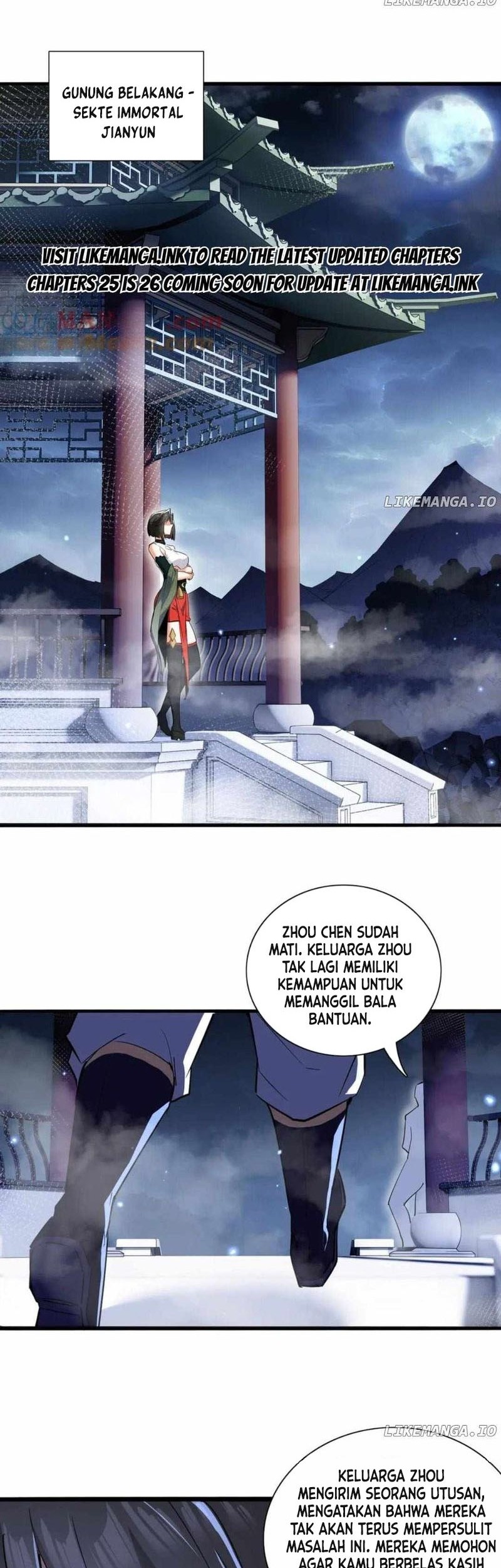 Manhua My Empress Disciple Is About to Turn Dark Chapter 24 gambar nomor 2