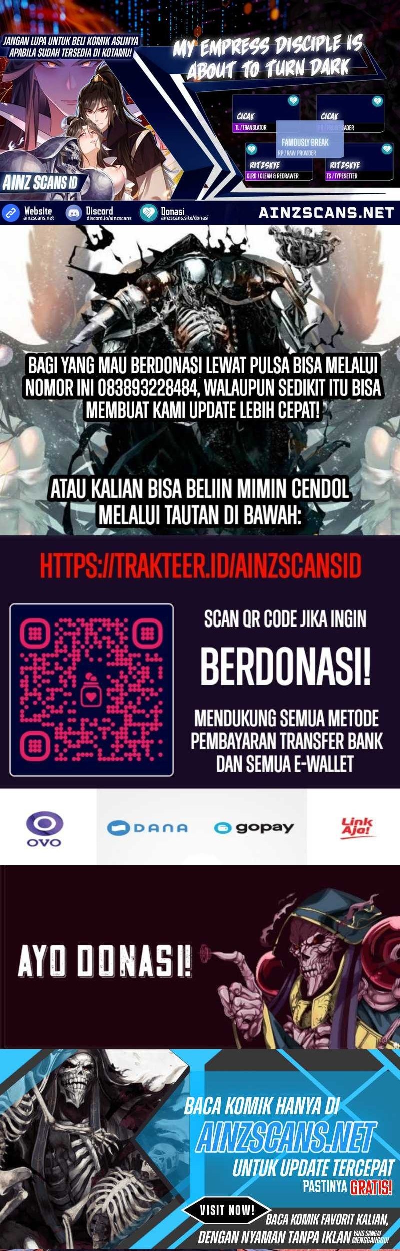 Komik My Empress Disciple Is About to Turn Dark Chapter 2 gambar nomor 1