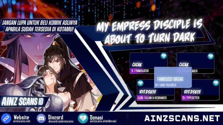 Komik My Empress Disciple Is About to Turn Dark Chapter 8 gambar nomor 1