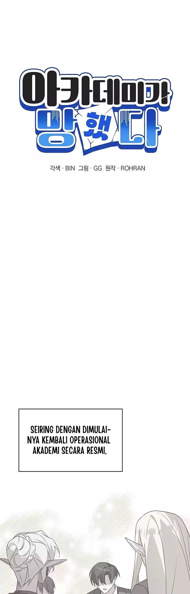 My Ruined Academy Life Chapter 28 Gambar 18