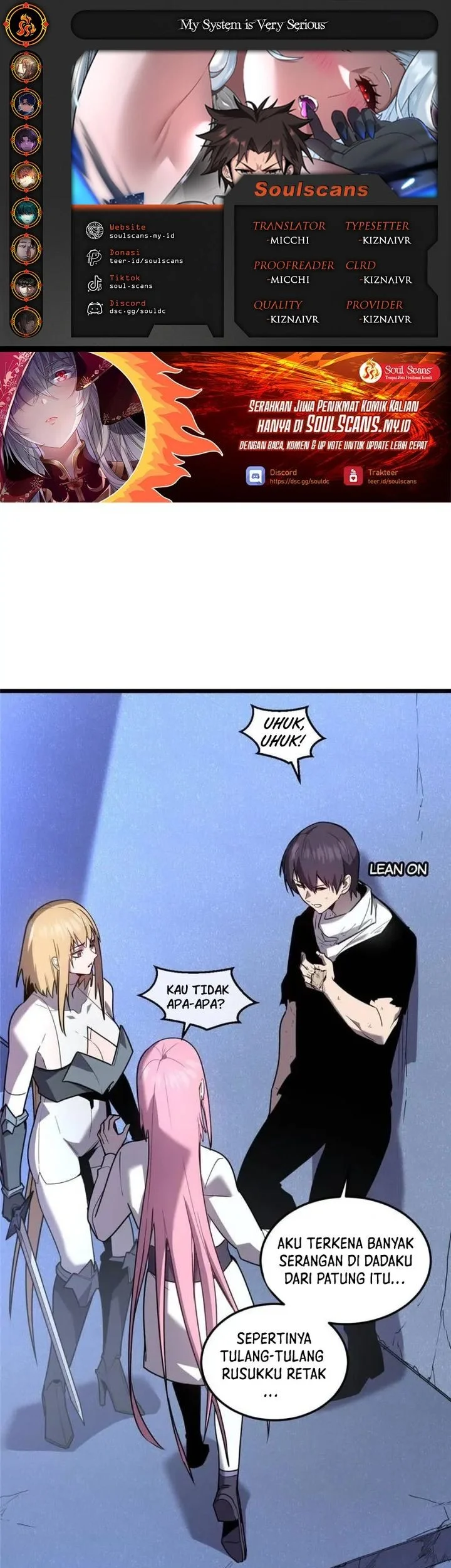 Komik My System Is Very Serious Chapter 49 gambar nomor 1