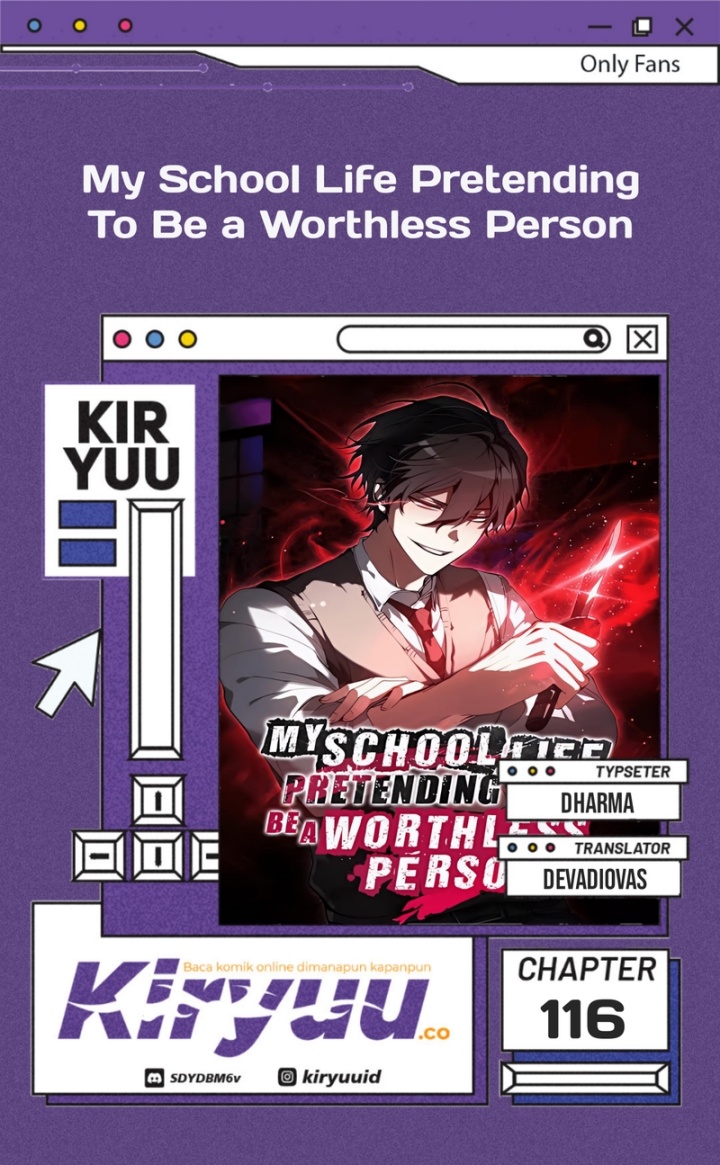 Komik My School Life Pretending to Be a Worthless Person Chapter 116 gambar nomor 1