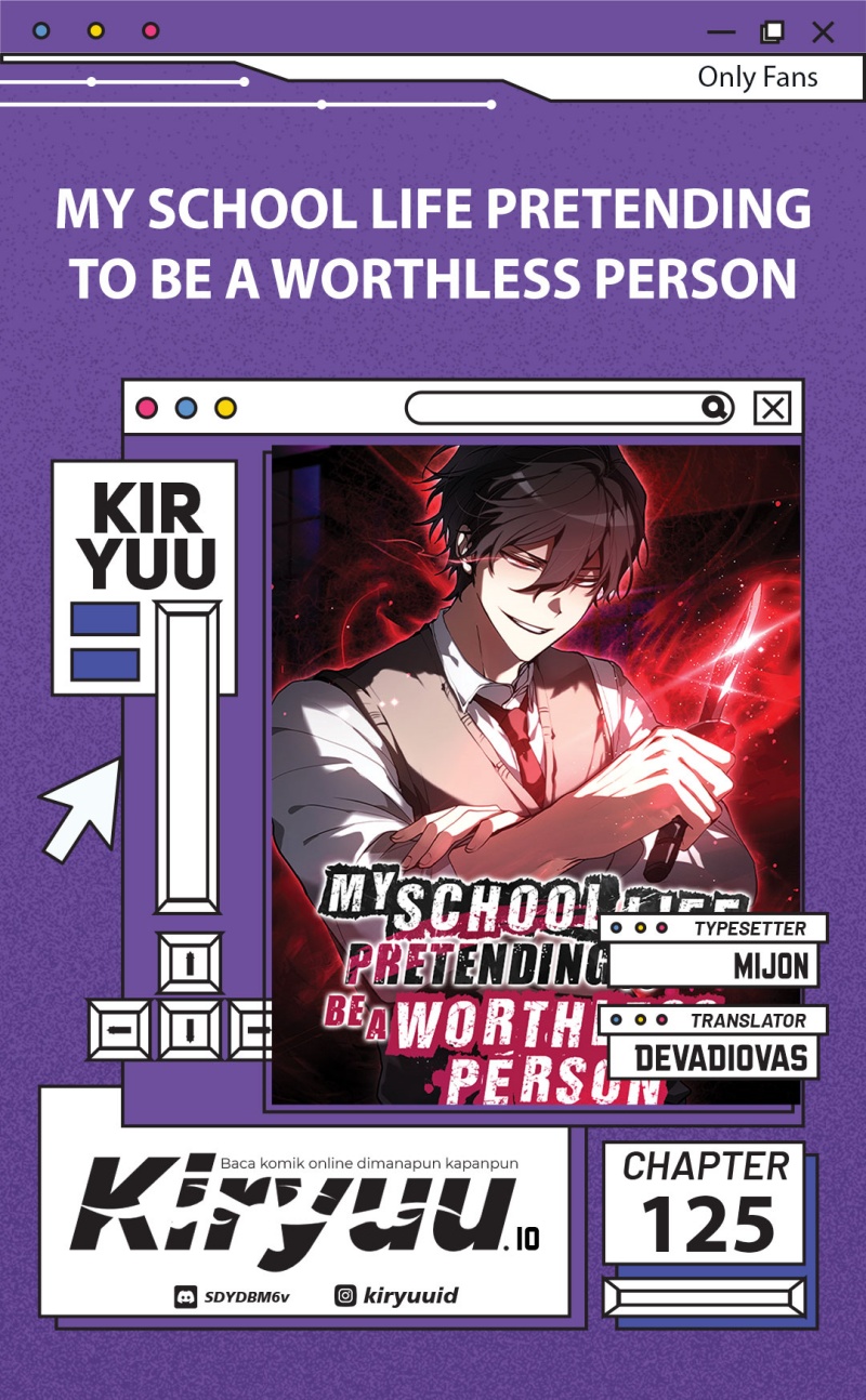 Komik My School Life Pretending to Be a Worthless Person Chapter 125 gambar nomor 1