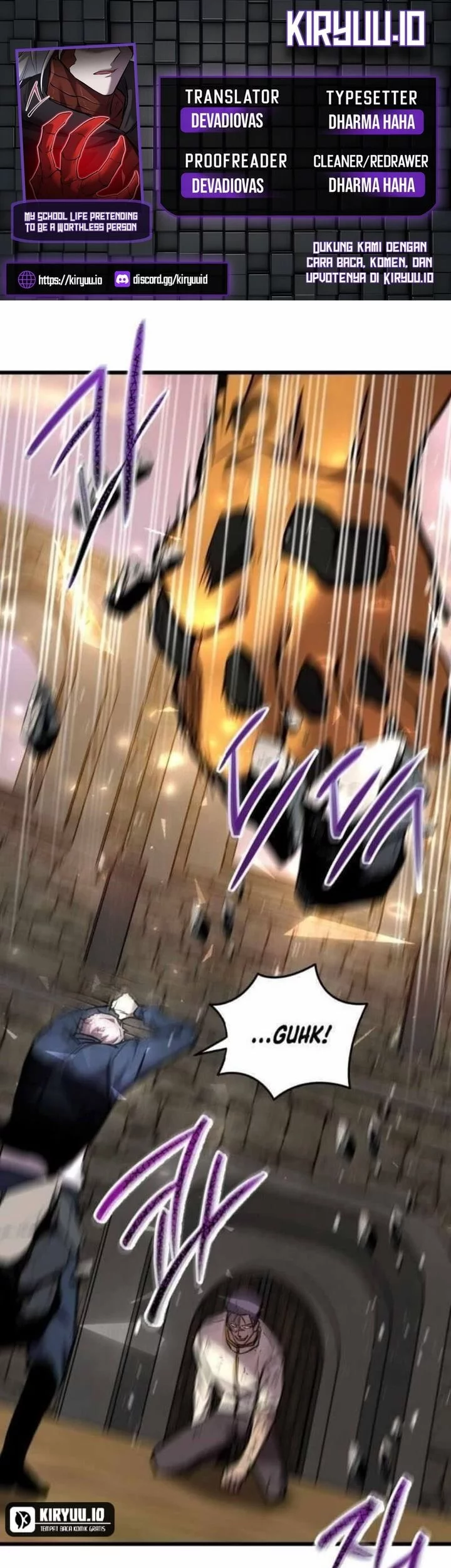 Komik My School Life Pretending to Be a Worthless Person Chapter 133 gambar nomor 1