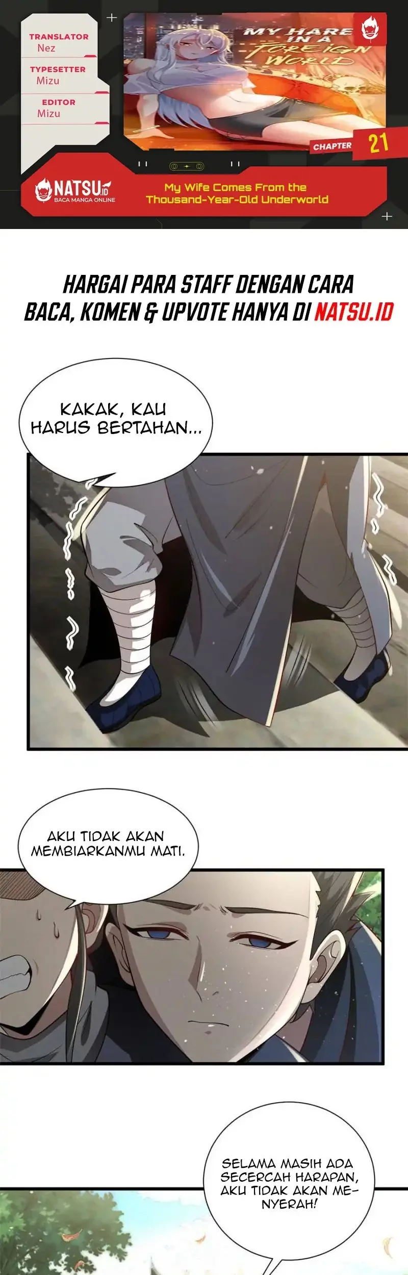 Komik My Wife Comes From the Thousand-Year-Old Underworld Chapter 21 gambar nomor 1