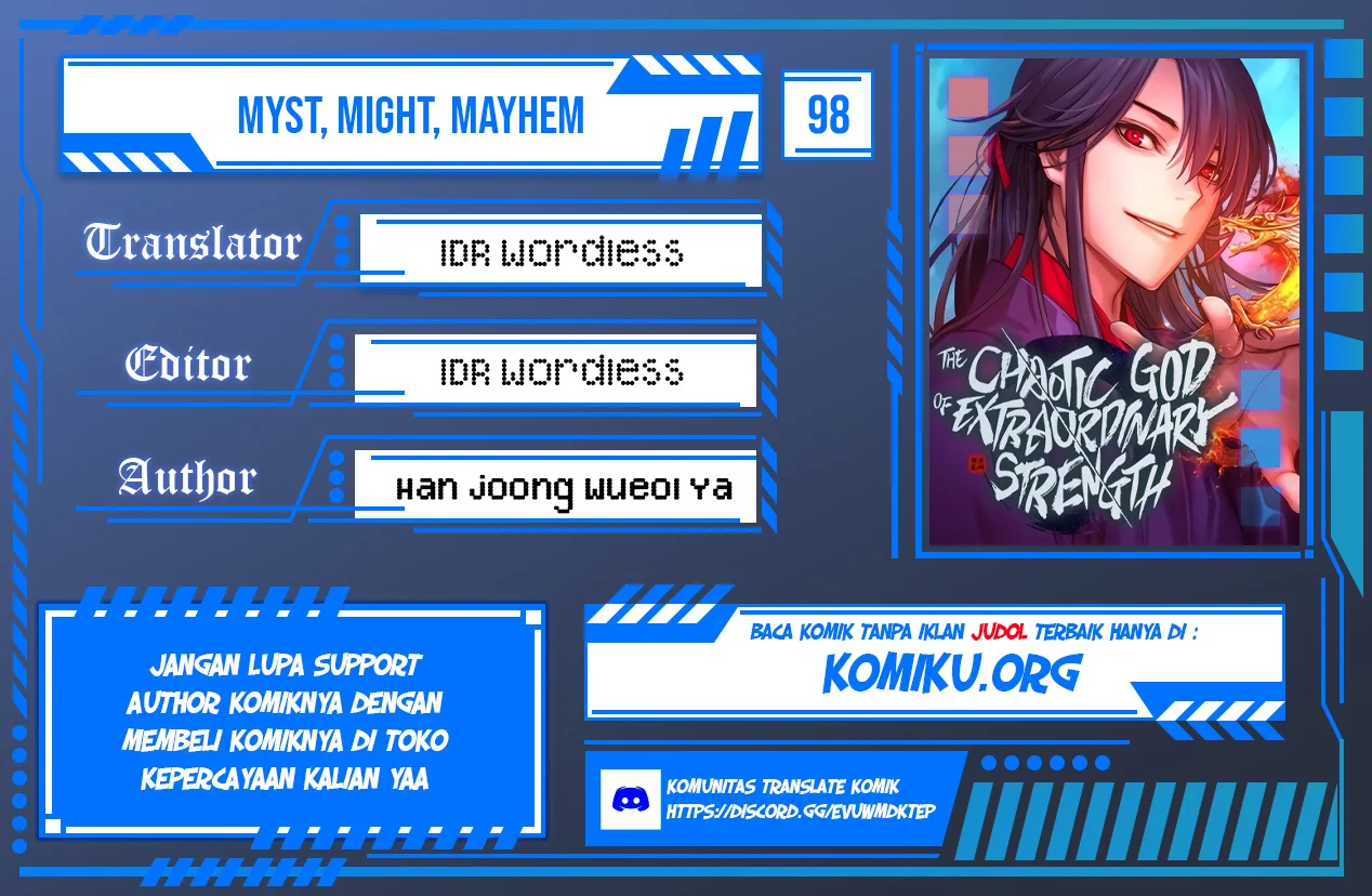 Komik Myst, Might, Mayhem (Legend Of Heavenly Chaos Demon) Chapter 98 gambar nomor 1