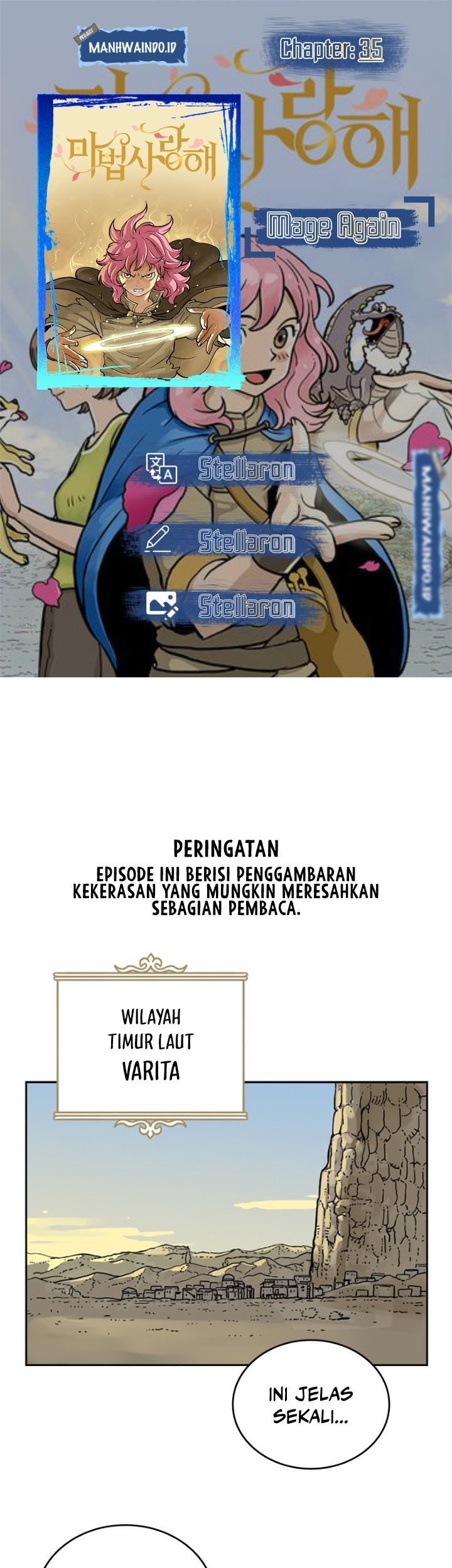Komik Mage Again Chapter 35 gambar nomor 1