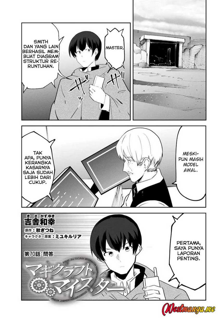 Manga Magi Craft Meister Chapter 70 gambar nomor 2