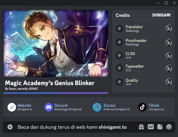 Komik Magic Academy’s Genius Blinker Chapter 73 gambar nomor 1