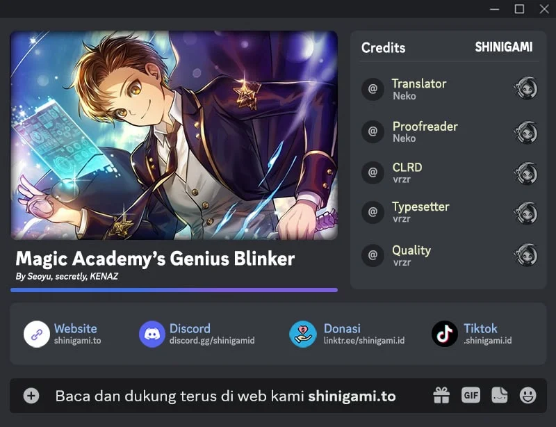 Komik Magic Academy’s Genius Blinker Chapter 76 gambar nomor 1