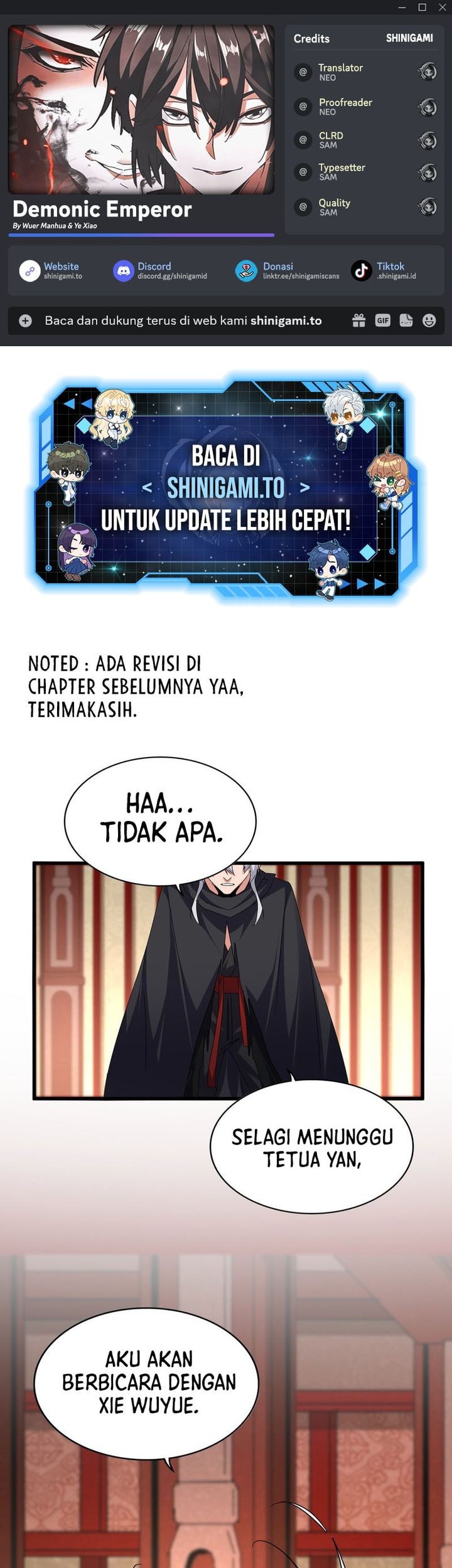 Komik Magic Emperor Chapter 750 gambar nomor 1