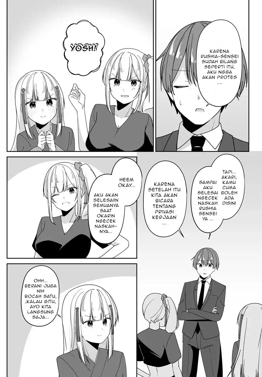 Madogiwa henshuu to baka ni sareta ore ga, futago JK to doukyo suru koto ni natta Chapter 7.2 Gambar 11