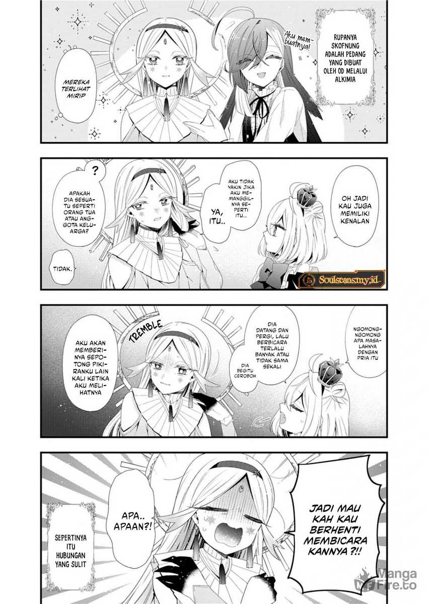 Makai Youjo ni Tensei shita Oji-san wa Heiwa no Tame ni naritai Chapter 4.5 Gambar 6