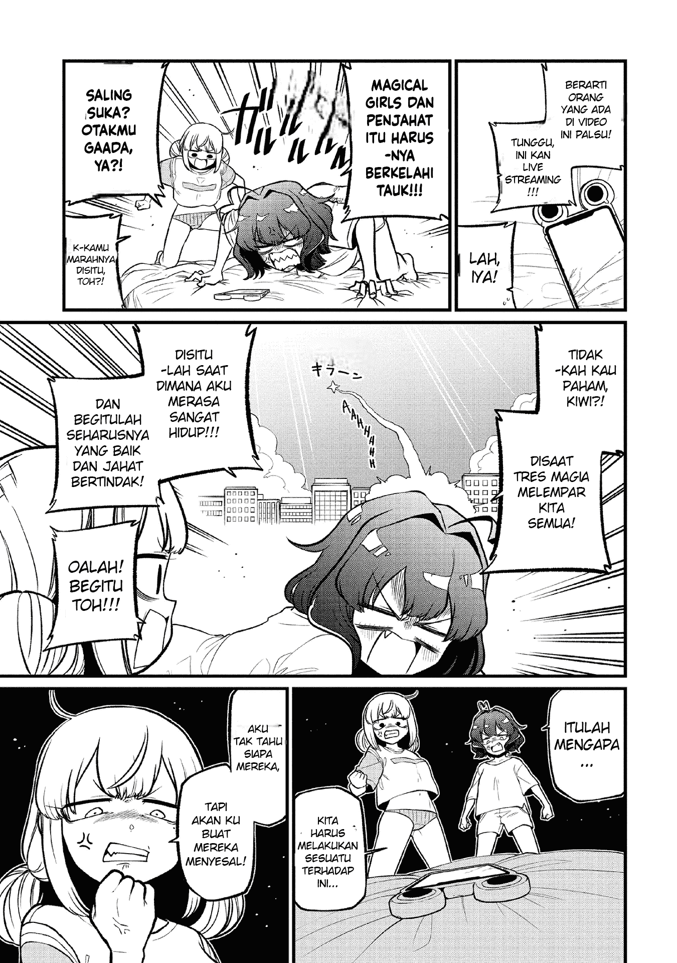 Mahou Shoujo ni Akogarete Chapter 43 Gambar 8