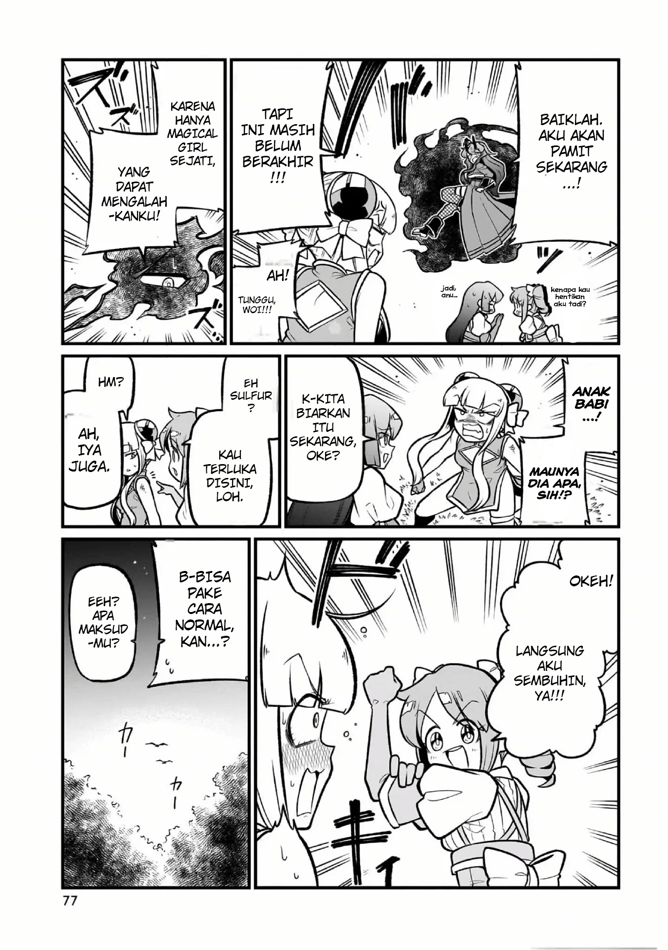 Mahou Shoujo ni Akogarete Chapter 53 Gambar 24