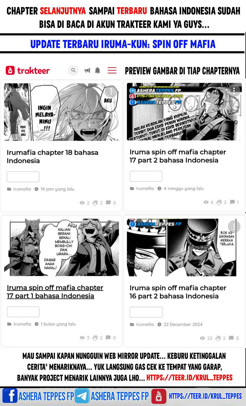 Mairimashita! Iruma-kun if – Episode of Mafia Chapter 15 Gambar 47