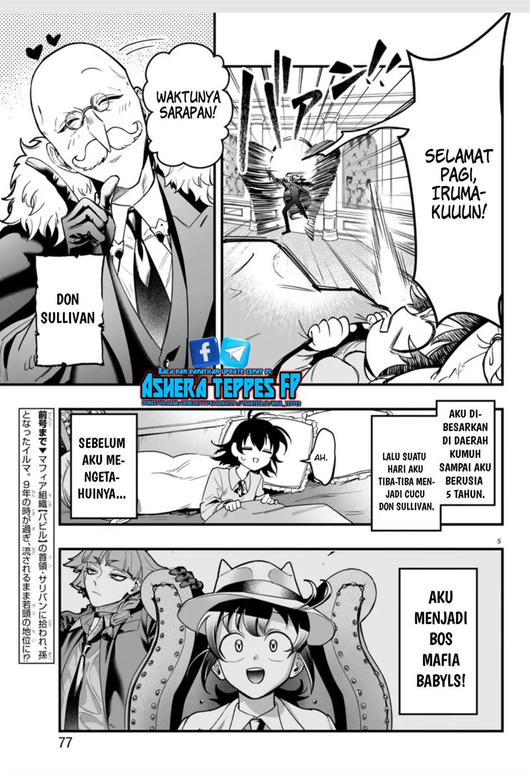 Mairimashita! Iruma-kun if – Episode of Mafia Chapter 2 Gambar 8