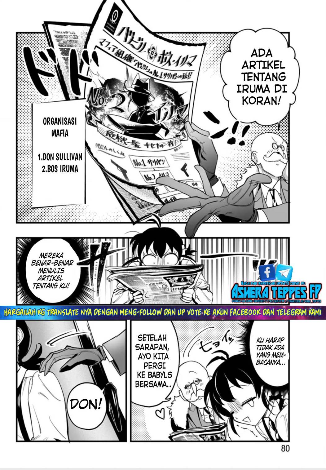 Mairimashita! Iruma-kun if – Episode of Mafia Chapter 2 Gambar 11