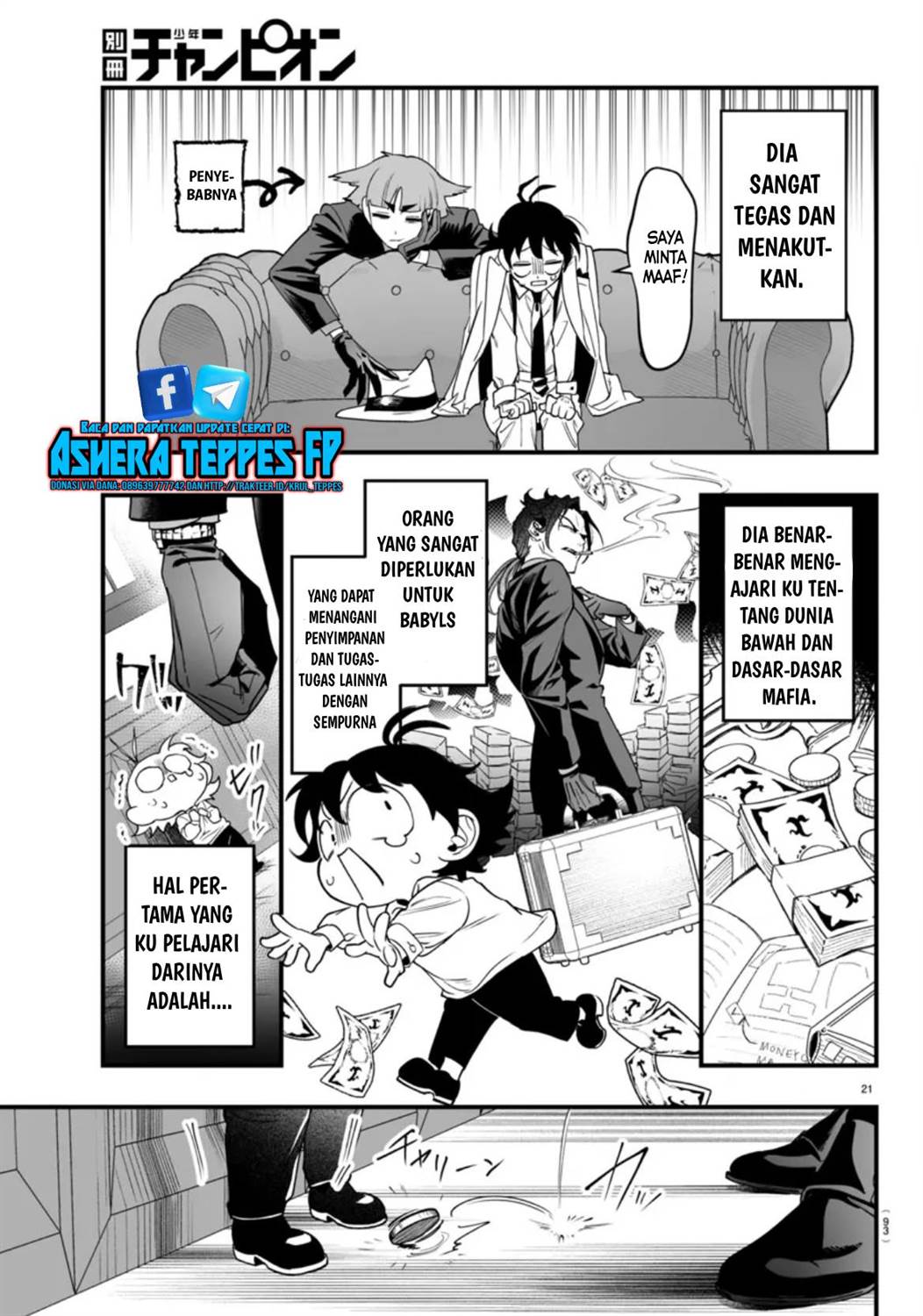 Mairimashita! Iruma-kun if – Episode of Mafia Chapter 2 Gambar 24
