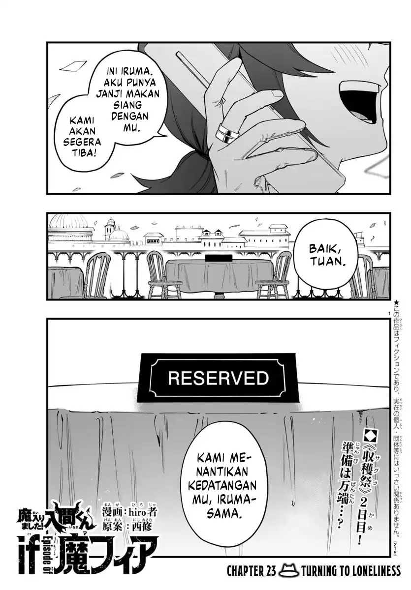 Manga Mairimashita! Iruma-kun if – Episode of Mafia Chapter 23 gambar nomor 2