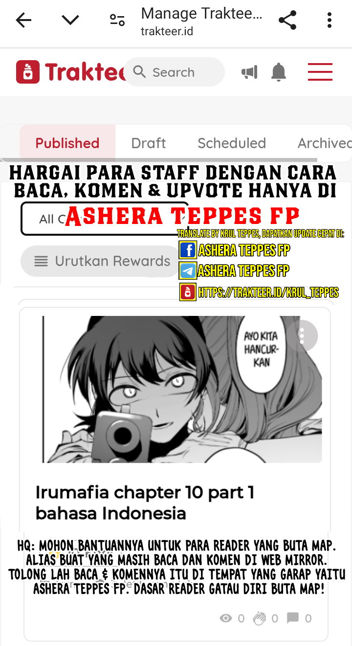 Mairimashita! Iruma-kun if – Episode of Mafia Chapter 8.2 Gambar 26
