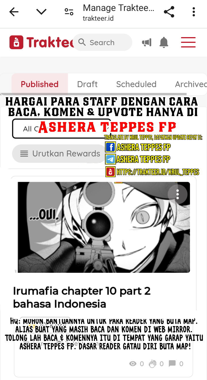 Mairimashita! Iruma-kun if – Episode of Mafia Chapter 9.1 Gambar 23