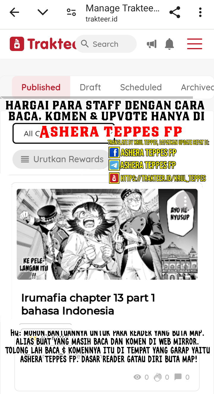 Mairimashita! Iruma-kun if – Episode of Mafia Chapter 9.2 Gambar 28
