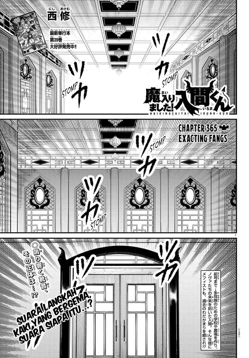 Manga Mairimashita! Iruma-kun Chapter 365 gambar nomor 2