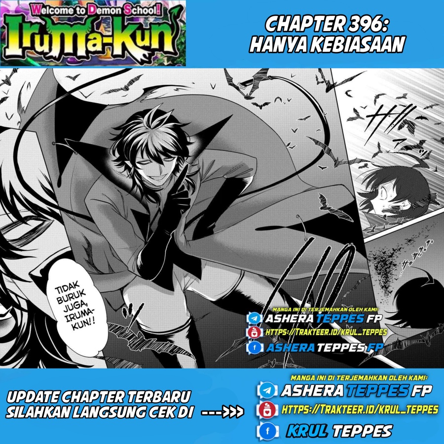Manga Mairimashita! Iruma-kun Chapter 396 gambar nomor 2