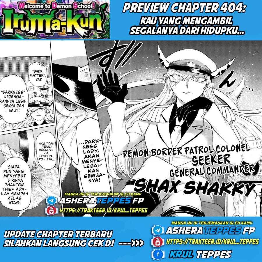 Mairimashita! Iruma-kun Chapter 396 Gambar 22