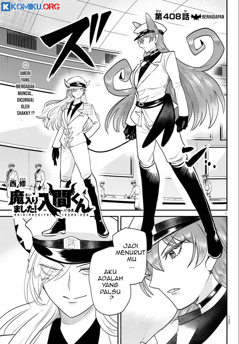 Manga Mairimashita! Iruma-kun Chapter 408 gambar nomor 2